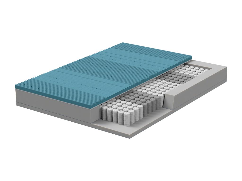 Pocket spring mattress with Dekonao Foam Zones, differentiated, 90x200x30 QONB29375