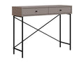 Nobellea 2-Drawer Console Table with Metal Legs, 110 cm Wide - Nobellea BQGT47108