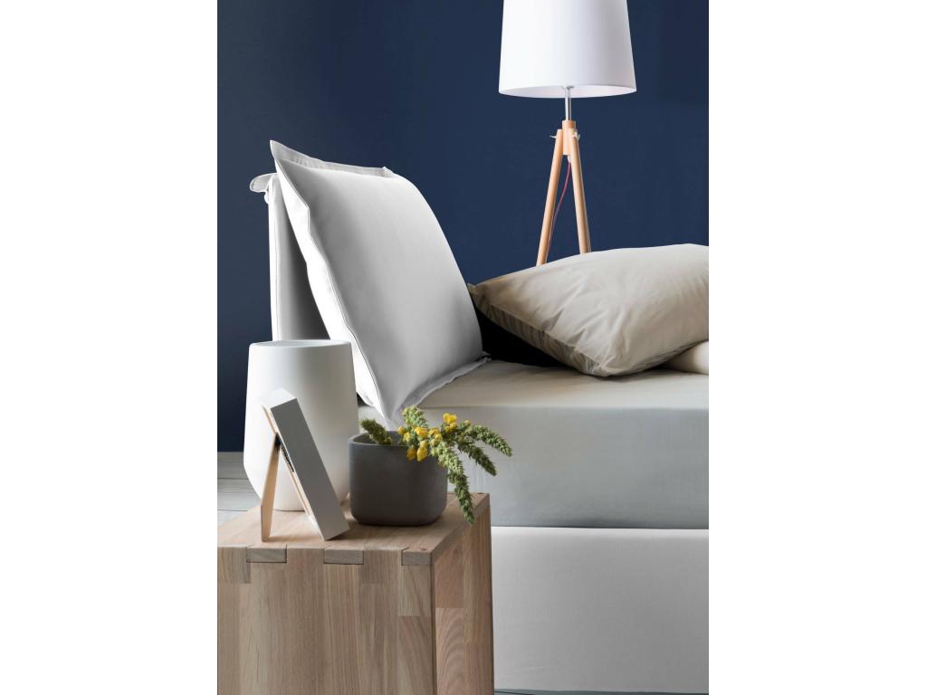 Nobellea double bed with storage, fabric upholstery, Made in Italy, front opening, suitable for a 120x200 cm mattress, white, WFWM28983