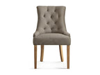 Upholstered fabric dining chair in Nobellea color - COSY Collection MXNM87919