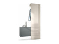 Grey and Sand Lacquered Locker (WxHxD 105x193x35 cm) SSWG20397