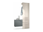 Grey and Sand Lacquered Locker (WxHxD 105x193x35 cm) SSWG20397