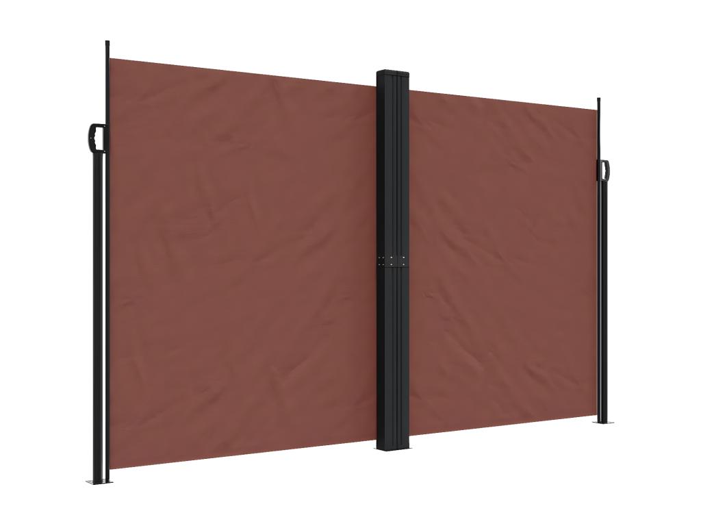 Brown retractable side awning 200x600 cm RHCH14769