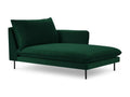 Nobellea - Nobellea right-facing chaise longue in bottle green velvet - 170x110x95cm LZUZ35321