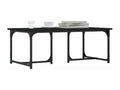 Coffee table, black, 90x50x35 cm, engineered wood, CKFR25857