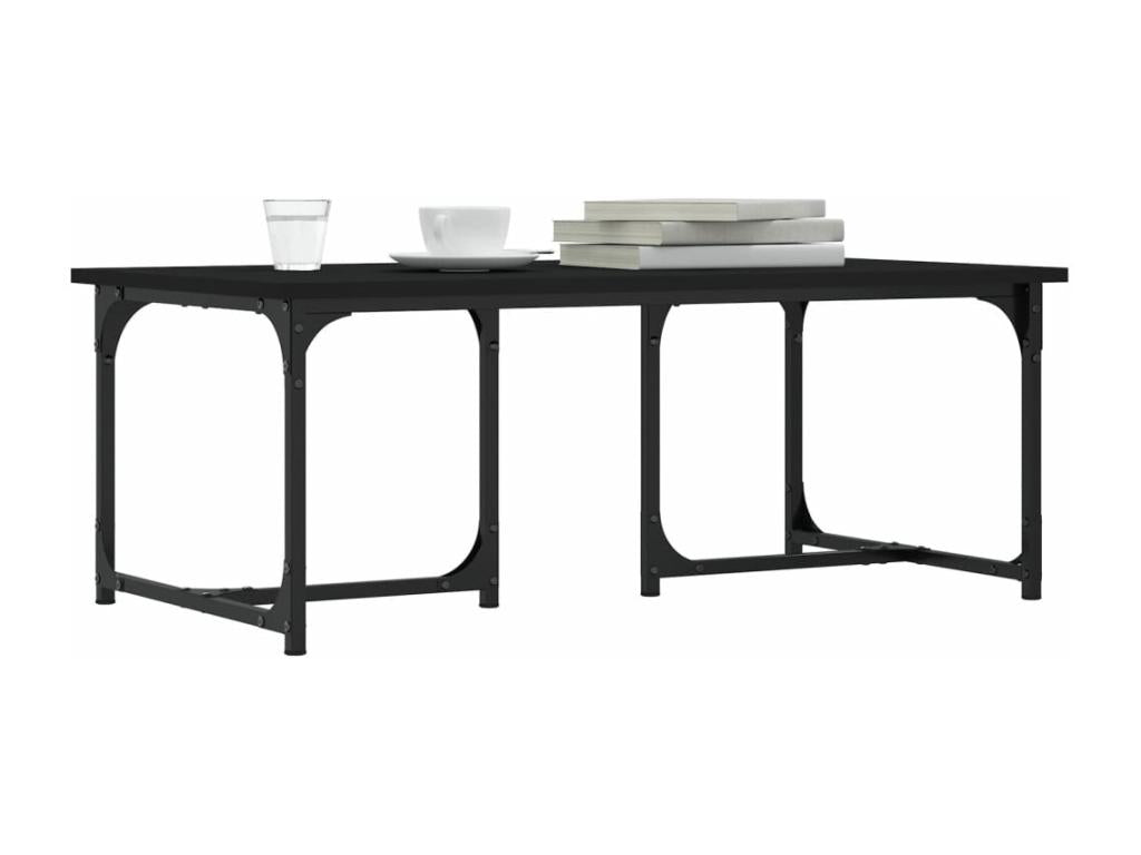 Coffee table, black, 90x50x35 cm, engineered wood, CKFR25857